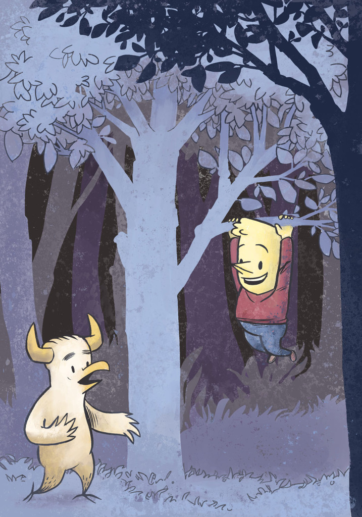 Comic: August Chase, Back Cover