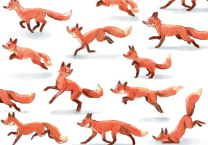 Foxes by Laura Terry