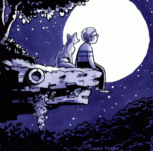 Moon Gazing by Laura Terry