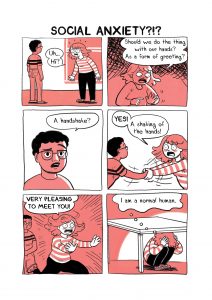 Comic: Social Anxiety